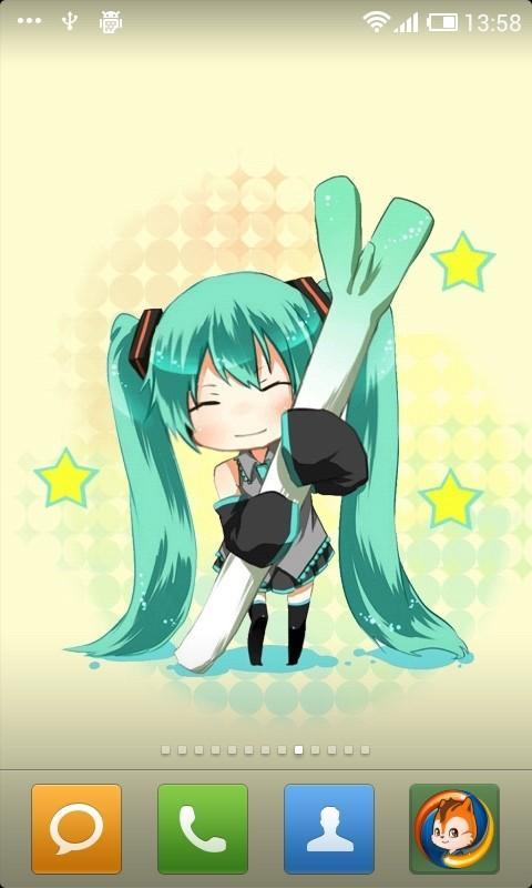 初音未来动态壁纸锁屏截图2