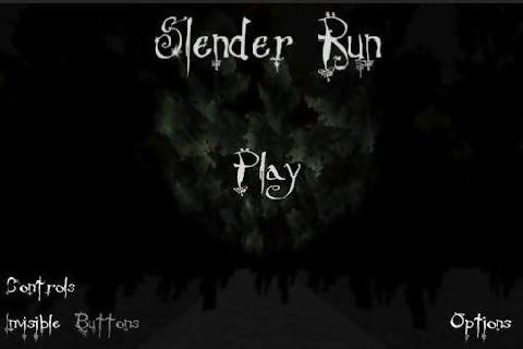 恐怖瘦人跑酷 Slender Run截图1