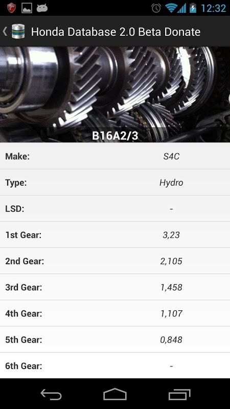 本田数据库  Honda Database截图1