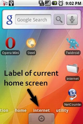 Home Screen Label截图2