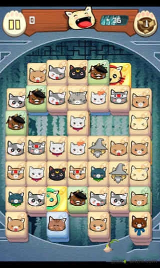 喵星人大聚会 Hungry Cat Mahjong截图1