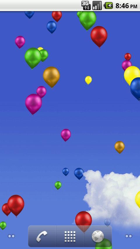 气球动态壁纸 Balloons Live Wallpaper截图1