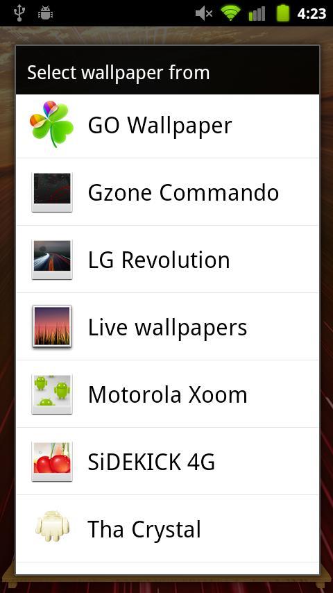 质感壁纸 SiDEKICK 4G Wallpapers截图1