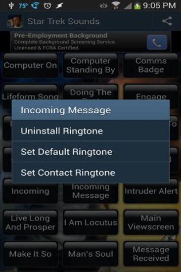 星际迷航铃声截图2