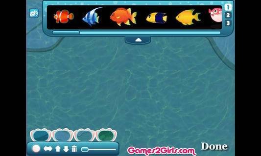 休闲小游戏布置海底世界截图3