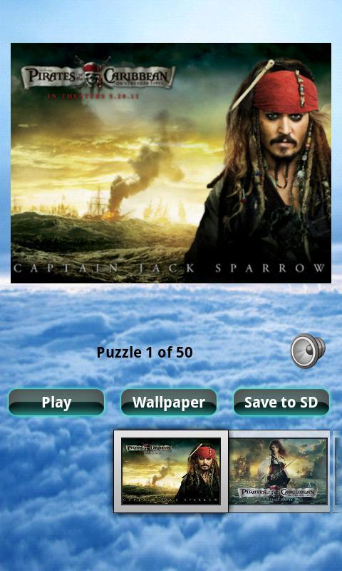 加勒比海盗 Pirates of the Caribbean 4 Puzzle截图2