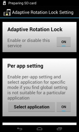 自动旋屏   Adaptive Rotation Lock截图5