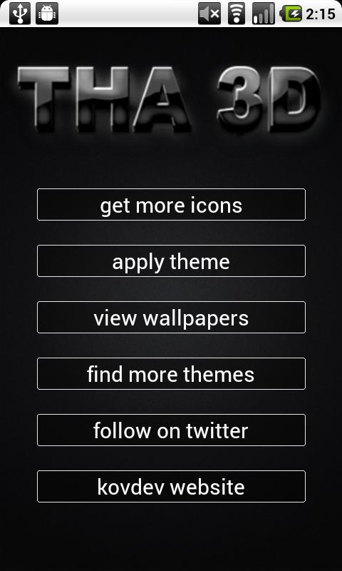 Tha 3D (ADW Theme)截图2