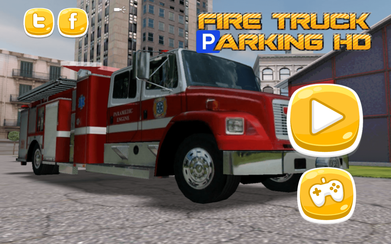 消防车停车  Fire Truck Parking HD截图1