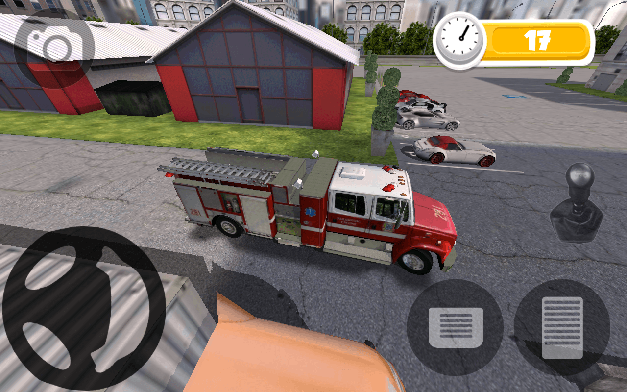 消防车停车  Fire Truck Parking HD截图2