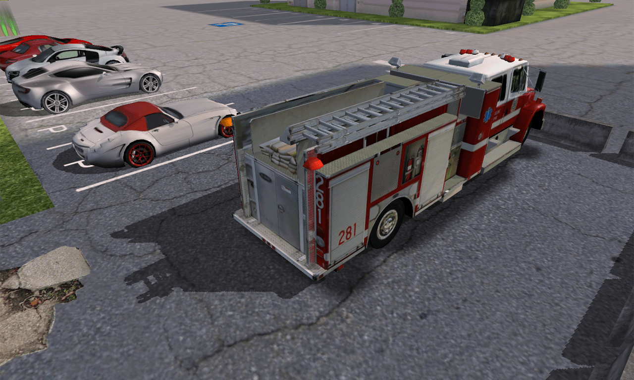 消防车停车  Fire Truck Parking HD截图3