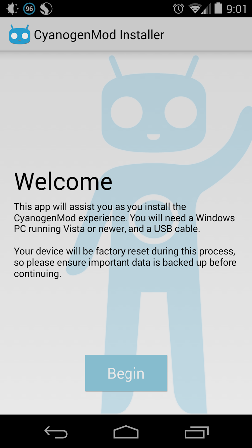 CyanogenMod Installer截图1