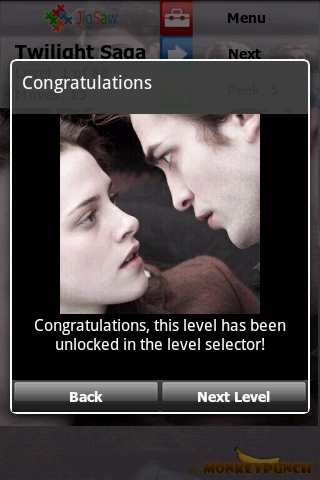 Twilight Saga Puzzle  Jigsaw截图3