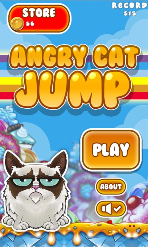 跳跃猫咪 Jumpy Cat截图2