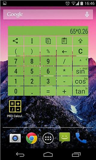 PRO Calculator Widget截图4