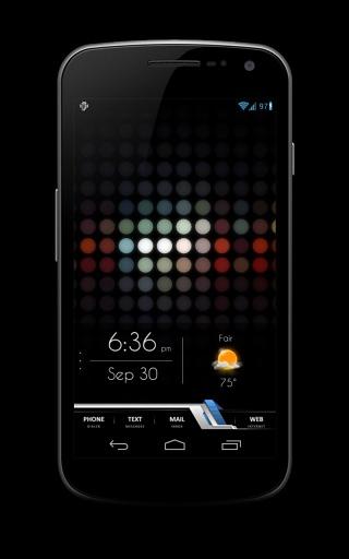 Dreamlife Clock uccw skin截图4