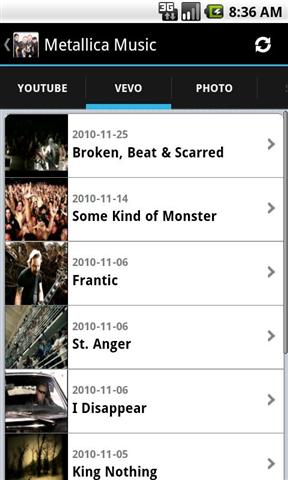 Metallica音乐截图3