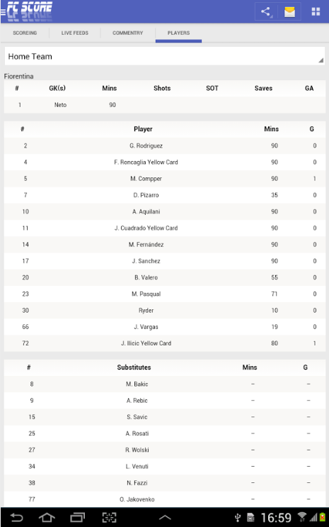 实况足球比分 FC SCORE截图4