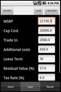 Lease Calculator截图2