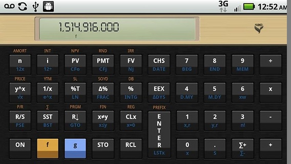 12C金融计算器免费版截图1