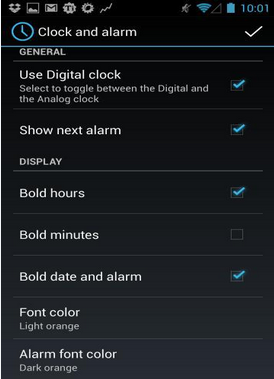 CyanogenMod cLock截图2