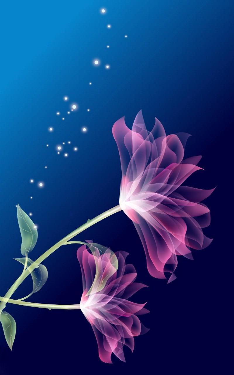 123 Digital Art Flowers Live Wallpaper截图2