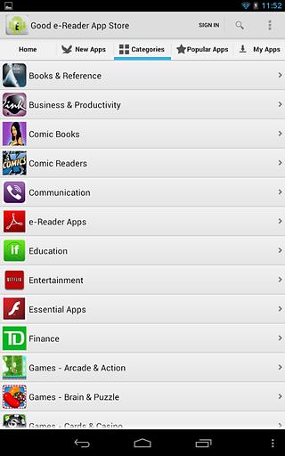 好的电子阅读器应用程序商店 Good e-Reader App Store截图5
