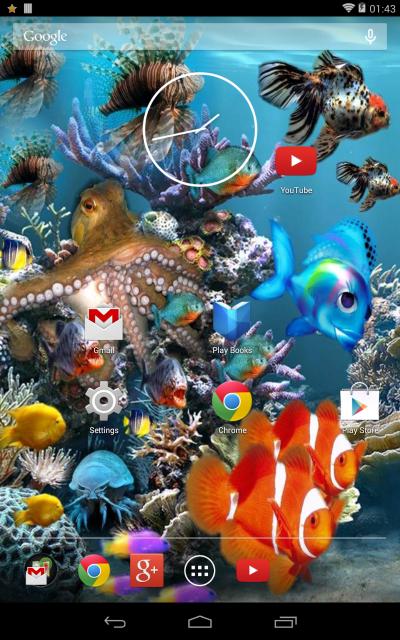 aniPet水族馆动态壁纸截图1