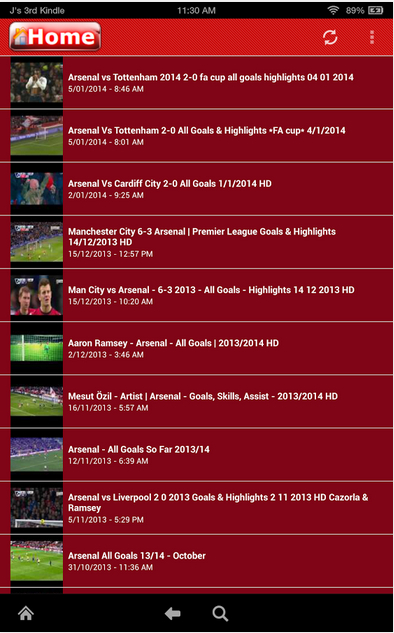 Arsenal  Football Club News截图3