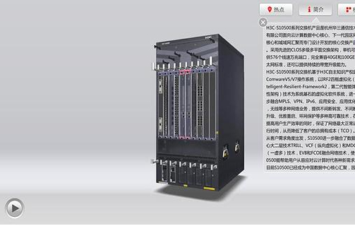 H3C S10508-V 3D展示截图2