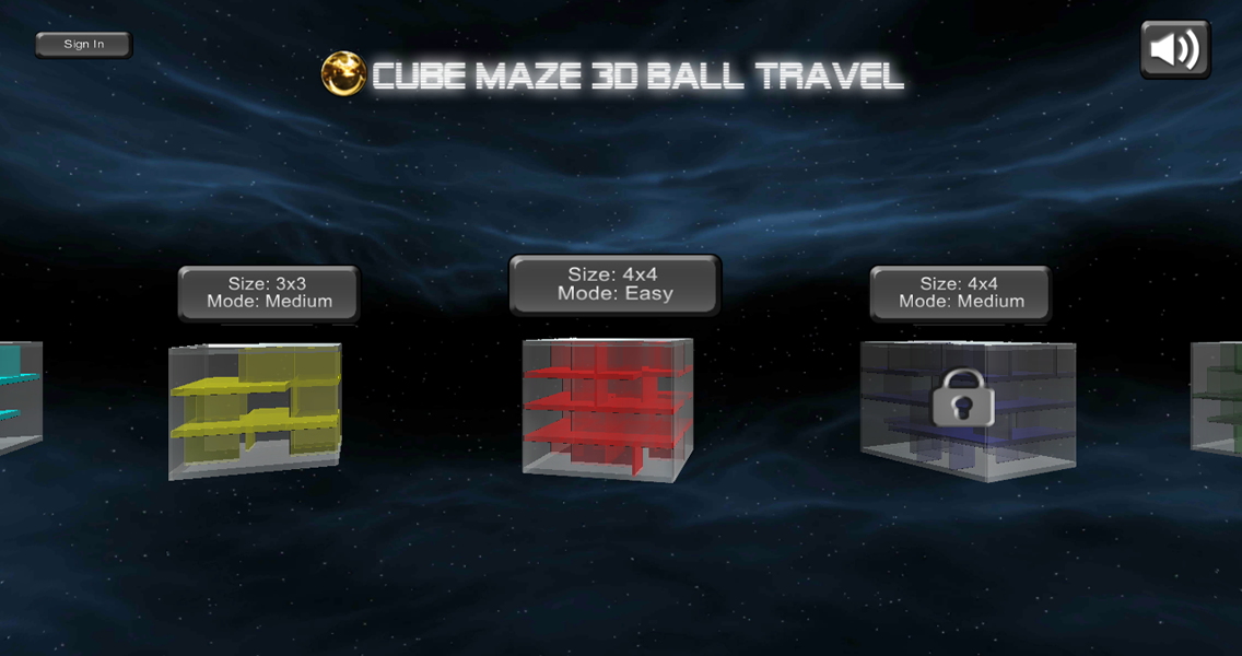 立方体迷宫3D球旅行 Cube Maze 3D Ball Travel截图1