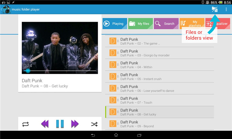 音乐目录播放器截图2