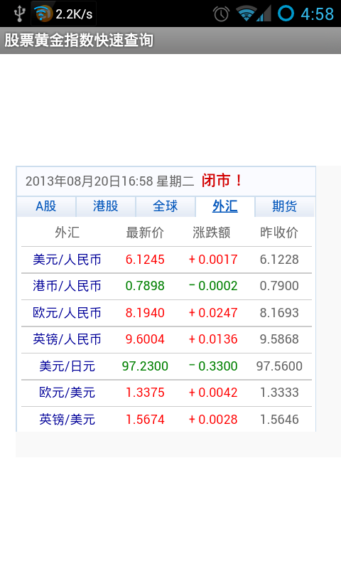 股票黄金指数快速查询截图4