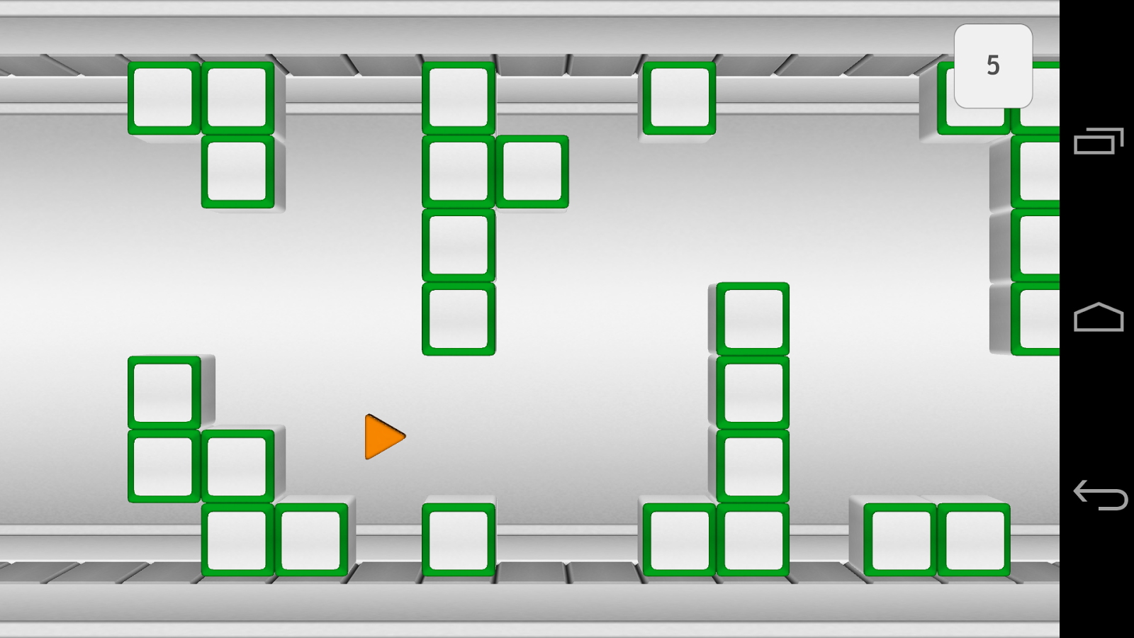 三角形跑酷 Cuby Run截图1