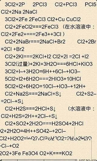 高中化学重点知识与公式总结截图2