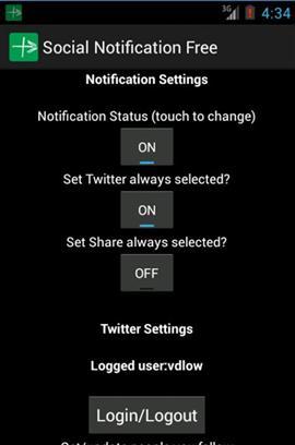 Social Notification Pro截图1