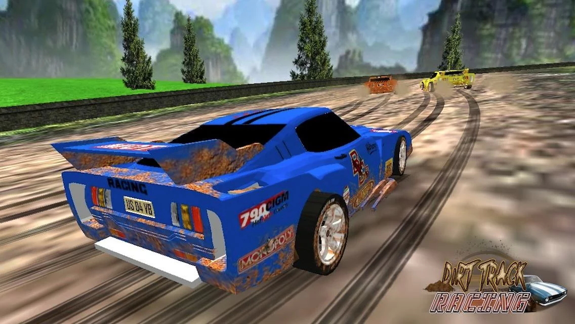 泥地赛车  Dirt track racing截图4