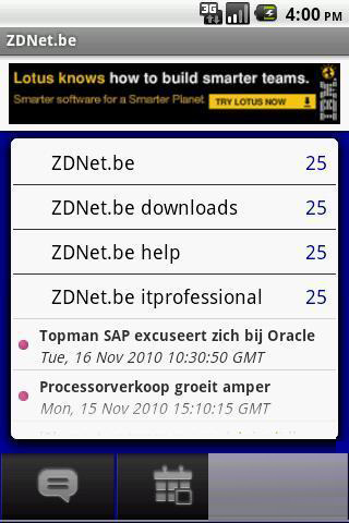 ZDNet.be新闻阅读器截图1