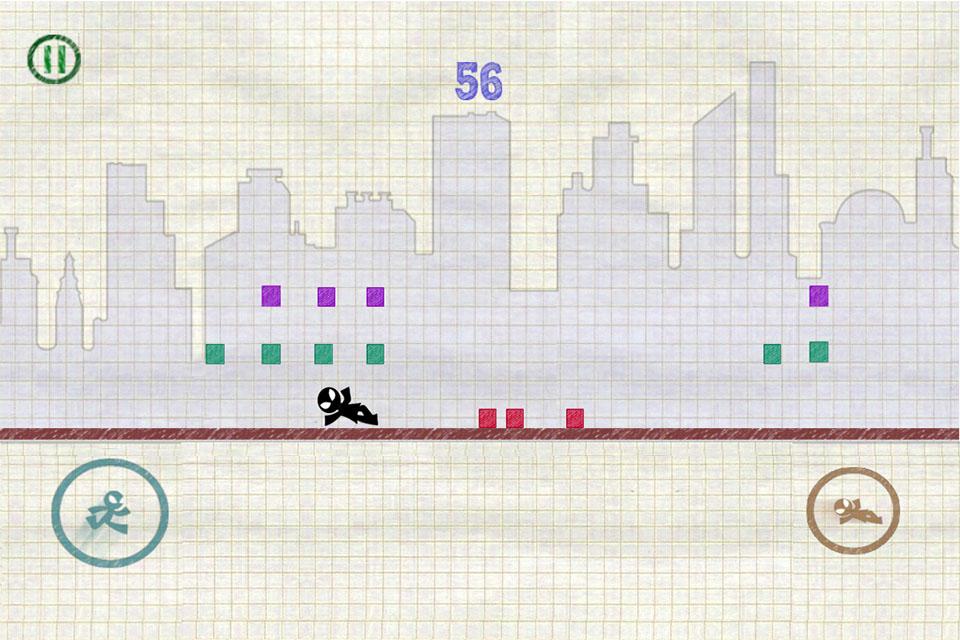 火柴人跑酷 Stickman Runner截图1