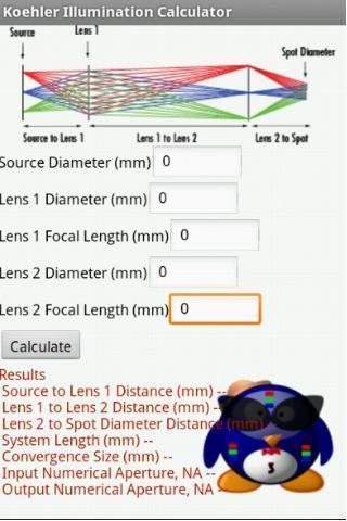 Koehler Illumination Calculato截图3