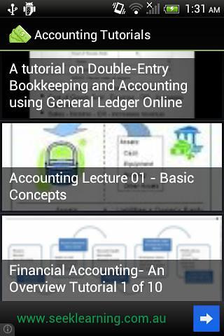 Accounting Tutorials截图1