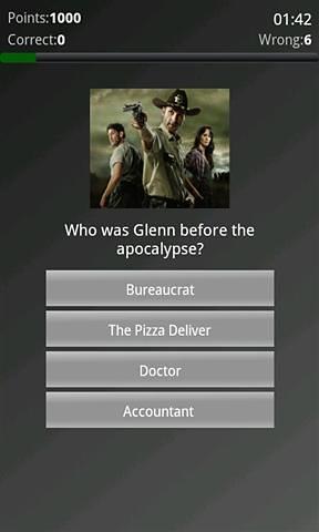 The Walking Dead Quiz截图1