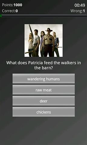 The Walking Dead Quiz截图2