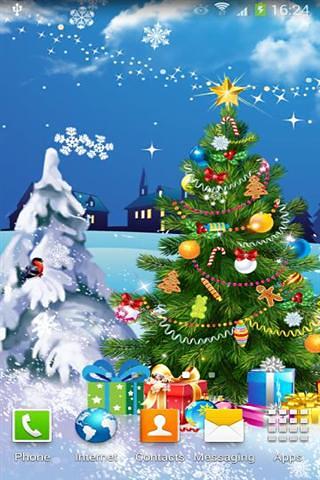 Christmas Night Live Wallpaper截图2