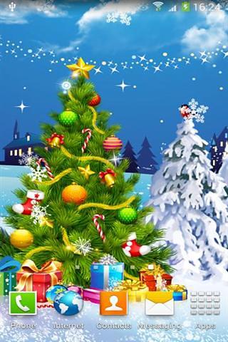 Christmas Night Live Wallpaper截图4