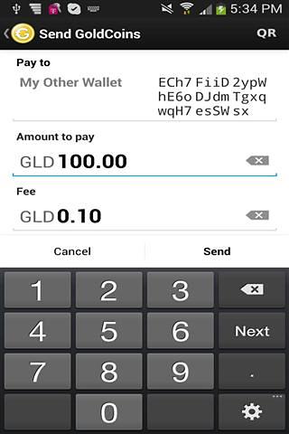 GoldCoin Wallet   金币钱包截图1