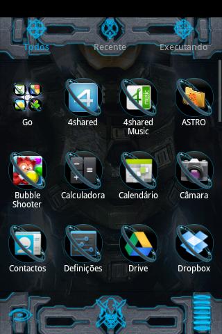 Halo GOLauncher EX Theme截图1