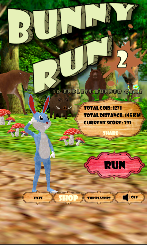 兔子跑酷 Bunny Run 2截图1