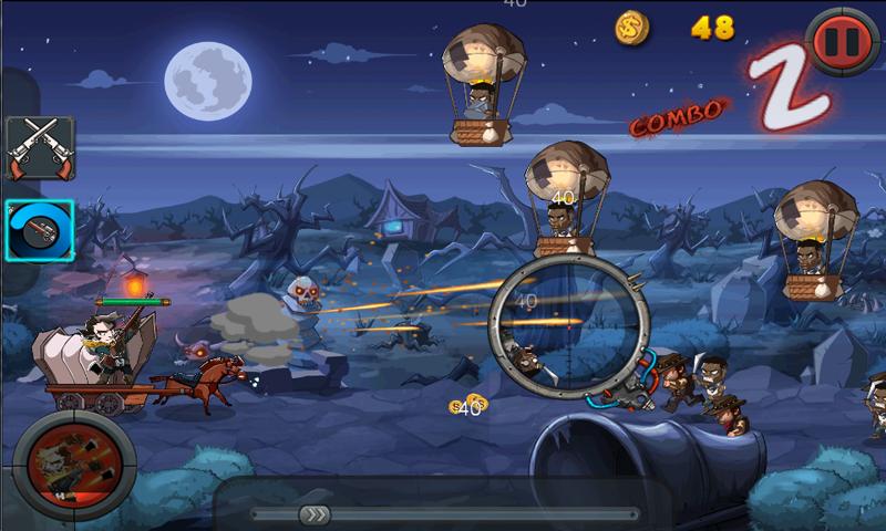 疯狂的牛仔：狙击战 Crazy Cowboy Sniper War截图3