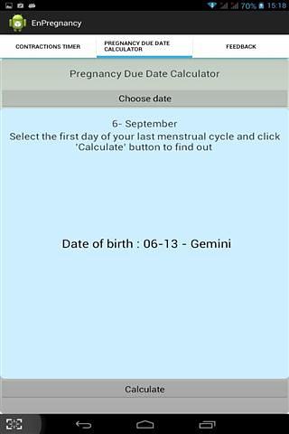 Pregnancy contraction timer截图3